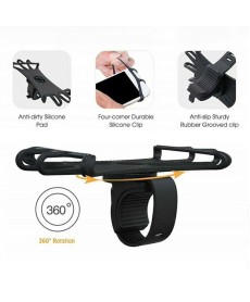 Bicycle phone holder