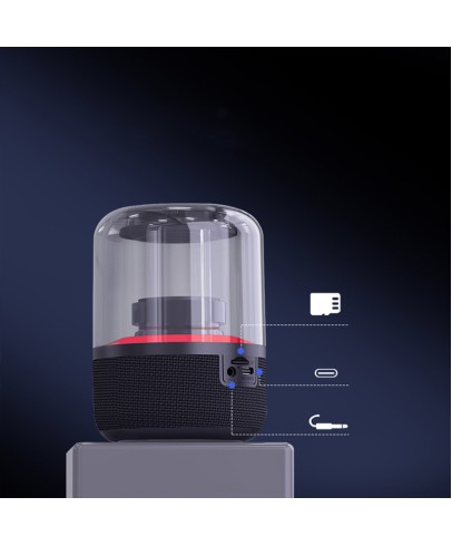 Portable Transparent Bluetooth Speaker