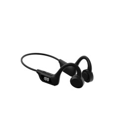 Portable wireless bone conduction headphones
