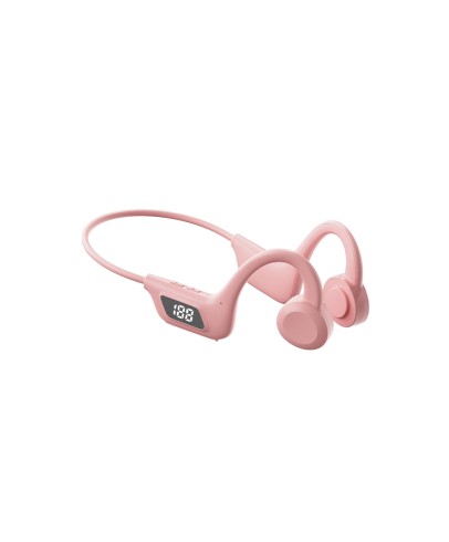 Portable wireless bone conduction headphones