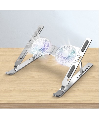 Dual-Fan Laptop Cooling Stand