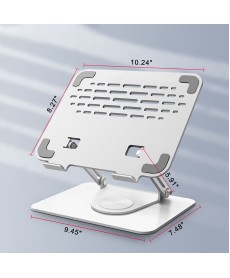 Rotatable Cooling Laptop Stand