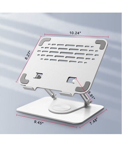 Rotatable Cooling Laptop Stand