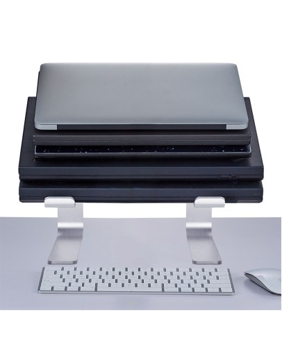 Aluminum Laptop Stand with Cooling Design