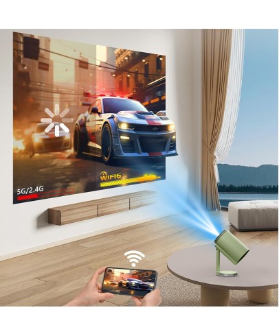 Compact Portable LED Projector