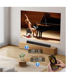 Compact Portable LED Projector