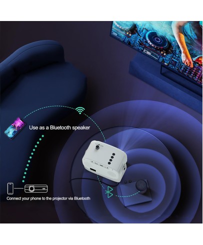 Mini Home Theater Projector