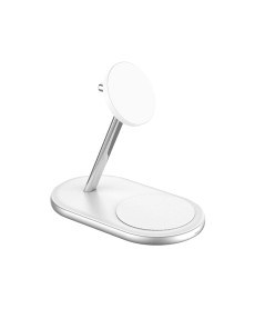 Magnetic 2-in-1 Wireless Charger