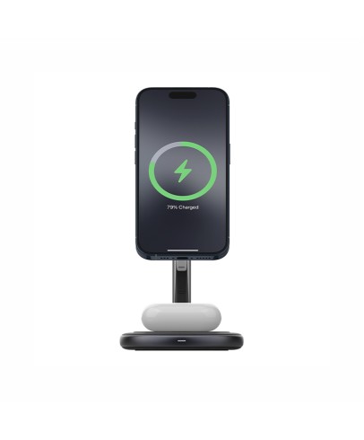 Magnetic 2-in-1 Wireless Charger